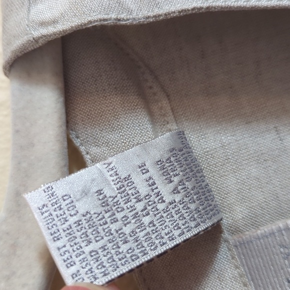 Casey & Max Sport Linen Button Down Top Large Lagenlook Minimalist Vintage - Picture 7 of 12